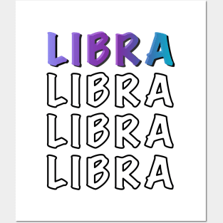 LIBRA Posters and Art